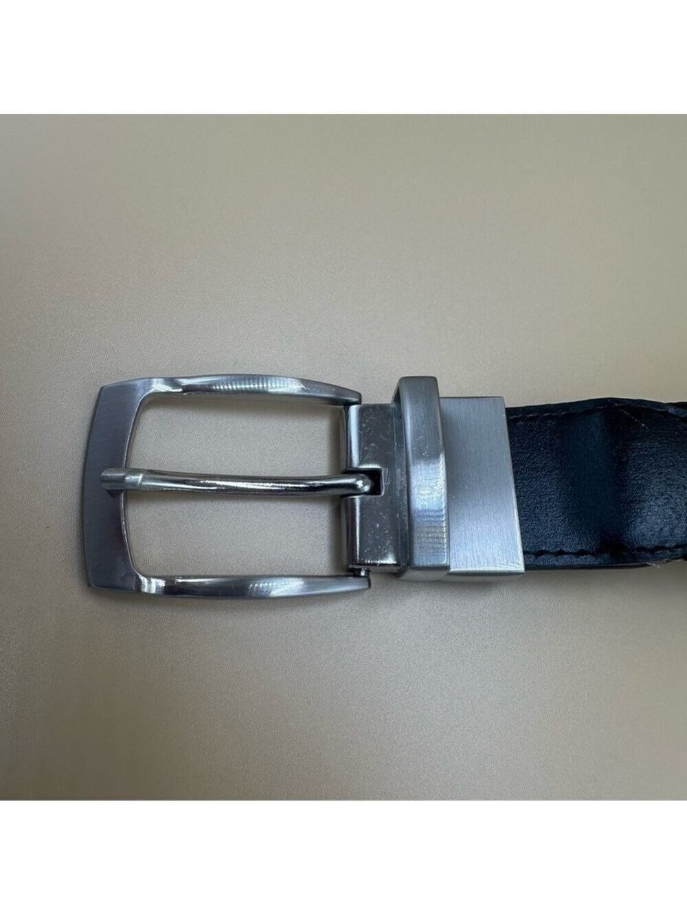 Bloomingdales Reversible Boys Brown and Black Braided Belt Size 24 - Picture 6 of 16